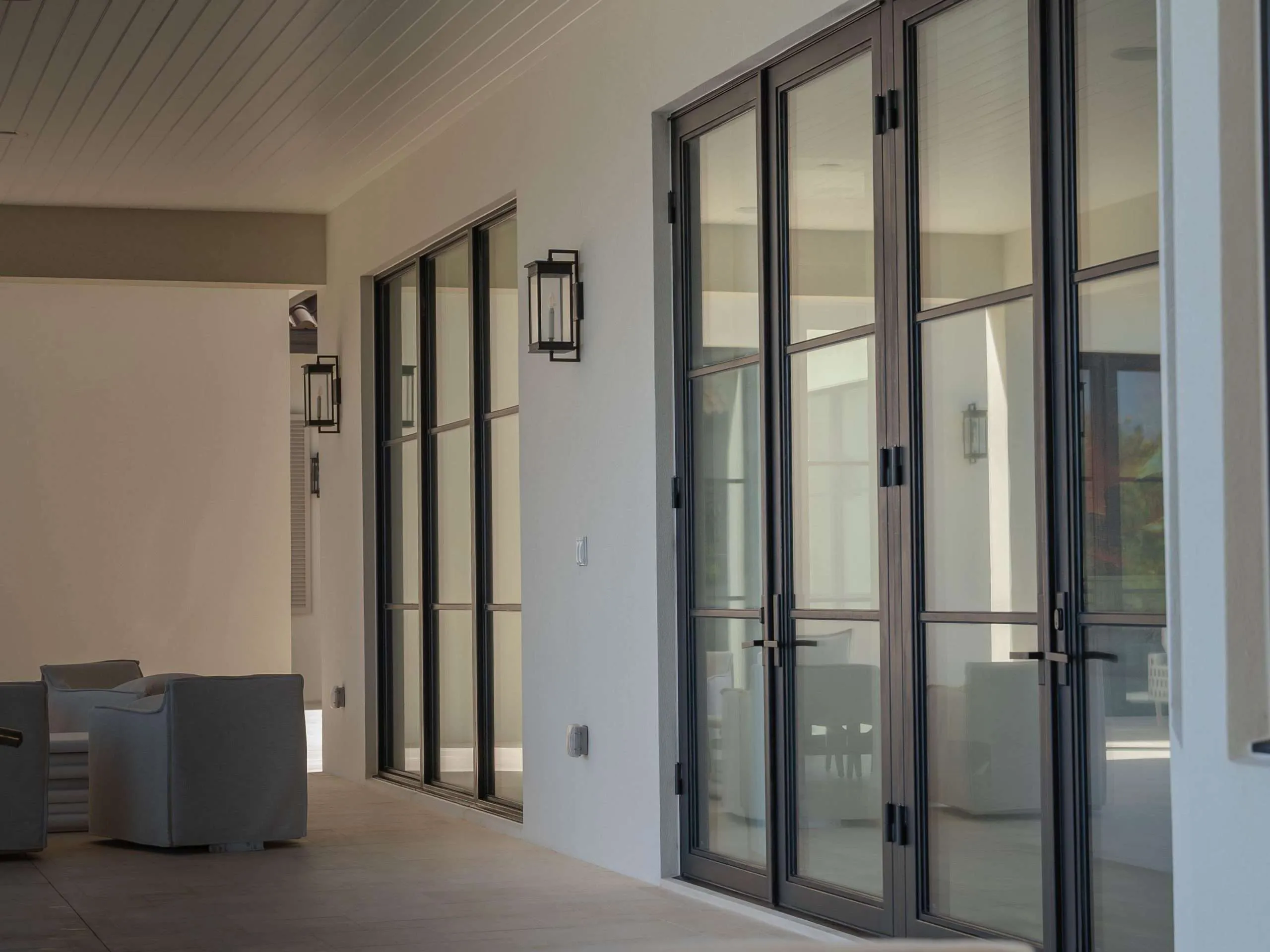 Hurricane impact-resistant windows and doors